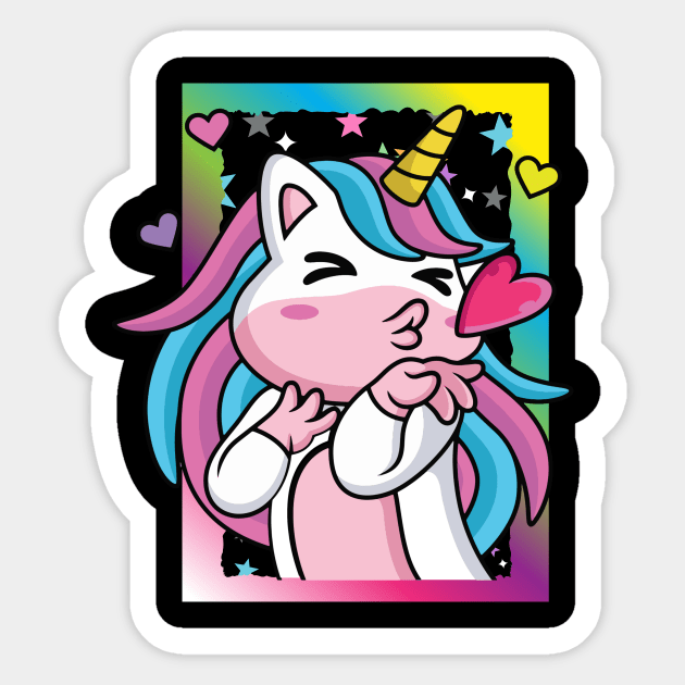 Rock Star Pony Sticker by Meoipp